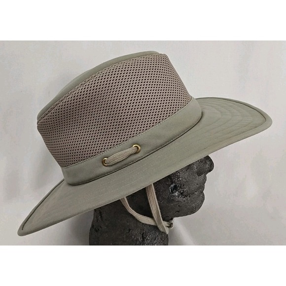 Tilley Endurables Mesh Hat TM10 Size 7 3/4 Cotton Duck Mesh Breathable Safari - Picture 4 of 11